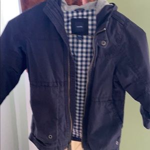 Navy blue Baby Gap toddler boy hooded jacket